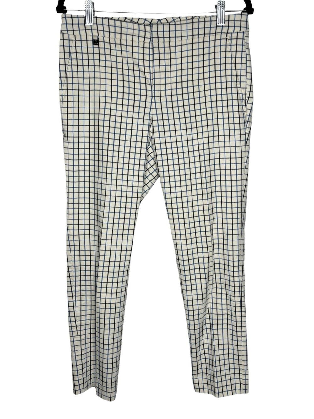 Lauren Ralph Lauren Women’s Business Casual Cropped Pant Size 4 Checked Print